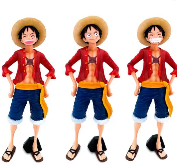 One Piece Luffy 28cm Face-Changing Action Figure